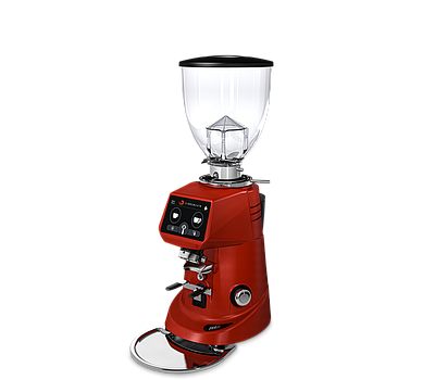 F64 EVO ELECTRONIC GRINDER V220 RED SCGUCO PLUG (ADJUSTABLE FORK) FIORENZATO